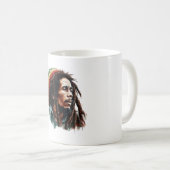 Bob Marley Kaffeetasse (VorderseiteRechts)