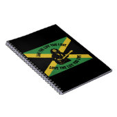 Bob Marley Notebook Notizblock (Rechte Seite)