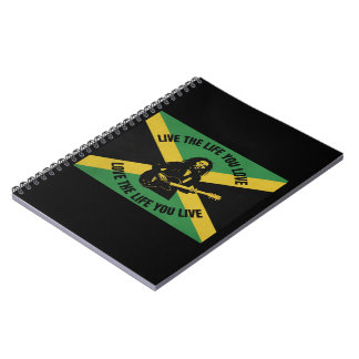 Bob Marley Notebook Notizblock