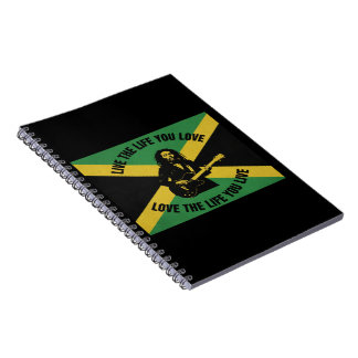 Bob Marley Notebook Notizblock