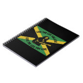 Bob Marley Notebook Notizblock (Linke Seite)