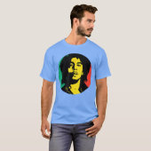 Bob Marley Rasta Circle Geschenk Junge T-Shirt (Vorne ganz)
