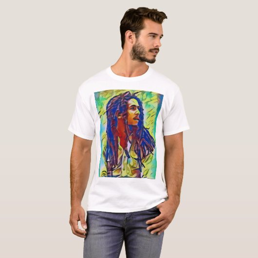 Bob Marly Pixel Shirt (Vorne ganz)