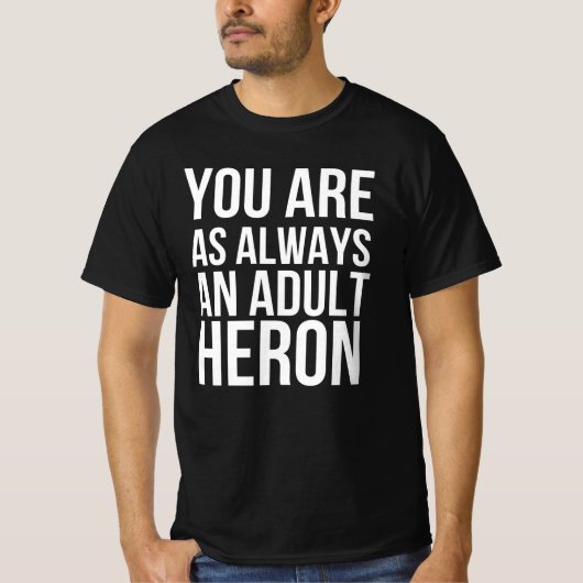 Bob Mortimer Typ Mem T-Shirt (Vorderseite)