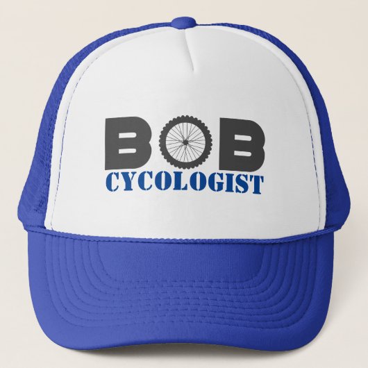 Bob Mountain Biker Trucker Hat Truckerkappe (Vorderseite)