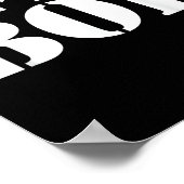 Bob Name Don't Be A Bob - For Men Funny Name Bob  Poster (Ecke)