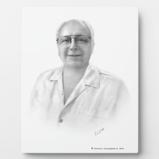 Bob P. Fotoplatte (Vorderseite)