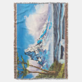 Bob Ross Art Decke (Vorderseite Vertikal)