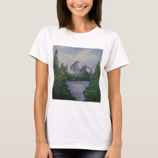 Bob Ross Style Malerei #2 T-Shirt