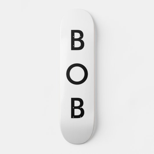 BOB SKATEBOARD (Vorderseite)