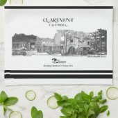 Bob Smith Claremont Collection - 2 Collagen Geschirrtuch (Gefaltet)