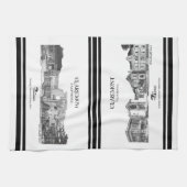 Bob Smith Claremont Collection - 2 Collagen Geschirrtuch (Horizontal)