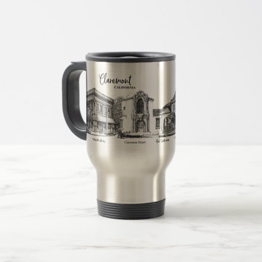 Bob Smith Claremont Collection - Reisende Tasse (Vorderseite Links)