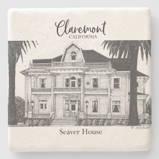 Bob Smith Claremont Collection - Stone Untersetzer (Vorderseite)