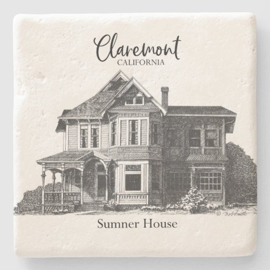 Bob Smith Claremont Collection - Stone Untersetzer (Vorderseite)