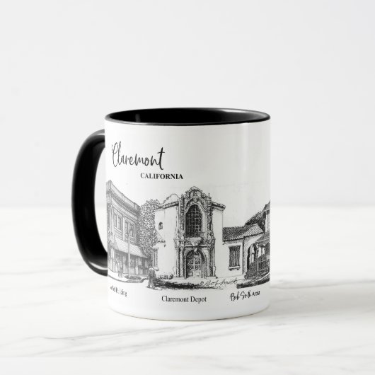 Bob Smith Claremont Collection Tasse (Vorderseite Links)