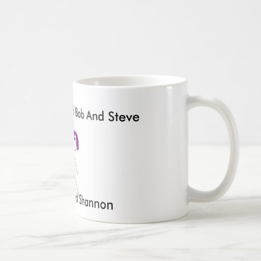 Bob Steve und shannon, Steve, Bob und Shannon,… Kaffeetasse (Rechts)