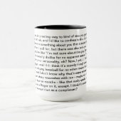 Bob-Tasse für lange Fragen Tasse (Zentrum)