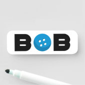 Bob-Tastenbezeichnung Namensschild (Beispiel)