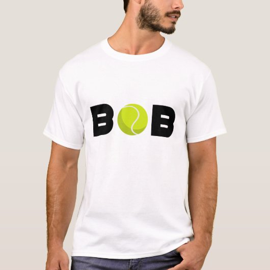 Bob Tennis T-Shirt (Vorderseite)