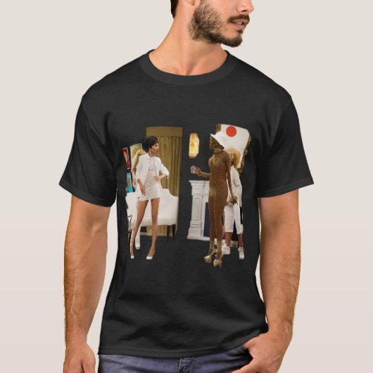 Bob The Drag Queen - White A$$$ Party T-Shirt (Vorderseite)