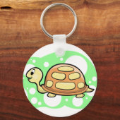 Bob the Turtle Illustration Schlüsselanhänger (Vorderseite)