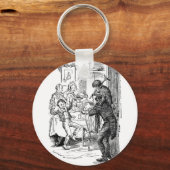 Bob und Tiny Tim Schlüsselanhänger (Vorderseite)