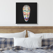 Bob, warum das lange Gesicht? Mosaikmaske Leinwanddruck (Insitu (Schlafzimmer))
