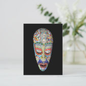 Bob, warum das lange Gesicht? Mosaikmaske Postkarte (Stehend Vorderseite)