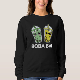 Boba Bae - Bubble Tea Kawaii Boba Tea Liebe Sweatshirt