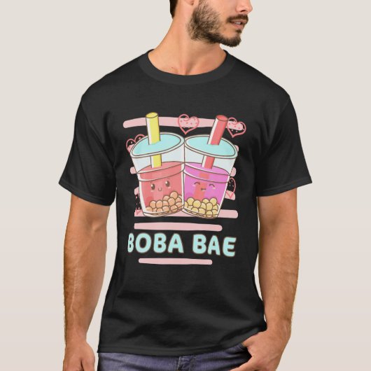 Boba BAE Kawaii Bubble Tee mit Niedlichen Boba Dri (Vorderseite)