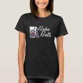 Boba Balls Bubble Tea T-Shirt (Vorderseite)
