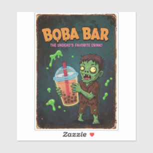 Boba Bar – Der Lieblings-Vinyl-Aufkleber der Untot Aufkleber