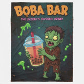 Boba Bar – Fleece-Decke Fleecedecke (Vorderseite)