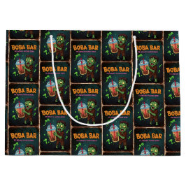 Boba Bar – The Undead’s Favorite Drink! Gift Bag  Große Geschenktüte