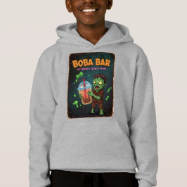 Boba Bar – The Undead’s Favorite Drink! Kids' Hoodie