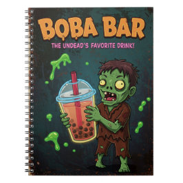 Boba Bar – The Undead’s Favorite Drink! Notizblock