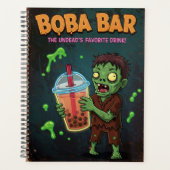 Boba Bar – The Undead’s Favorite Drink! Planner Planer (Vorderseite)