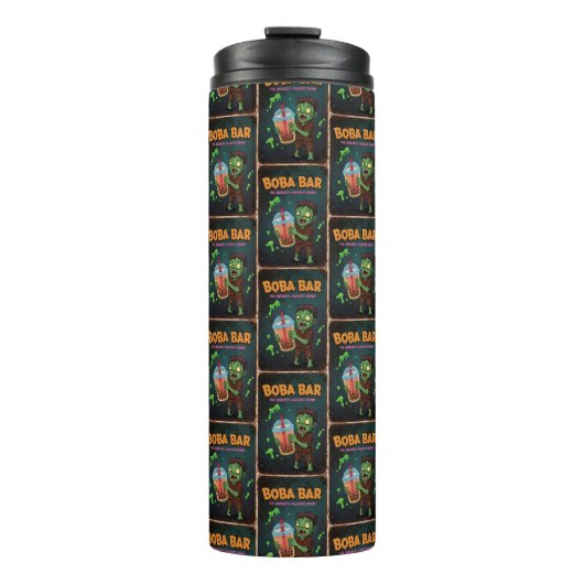 Boba Bar – The Undead’s Favorite.. Thermal Tumbler Thermosbecher (Vorderseite)