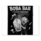 Boba Bar – The Undead’s Favorite Wood Art Stamp Gummistempel (Prägung)