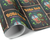 Boba Bar – The Undead’s Favorite Wrapping Paper Geschenkpapier (Rolleneckpunkt)