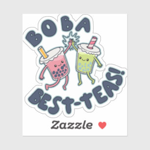 Boba Best-Teas! Aufkleber