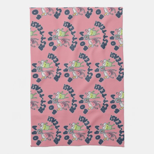 Boba Best-Teas! Geschirrtuch (Vertikal)