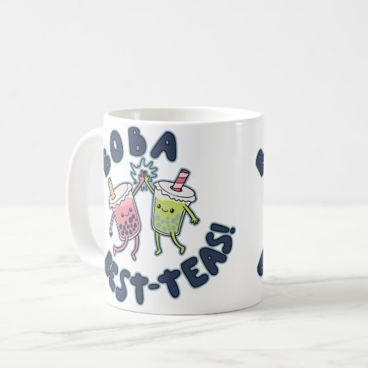 Boba Best-Teas! Kaffeetasse (Vorderseite Links)