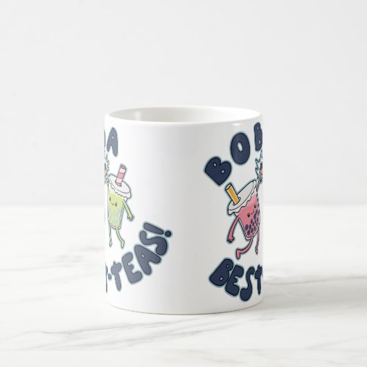 Boba Best-Teas! Kaffeetasse (Mittel)