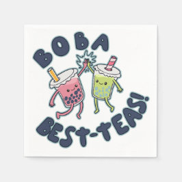Boba Best-Teas! Serviette
