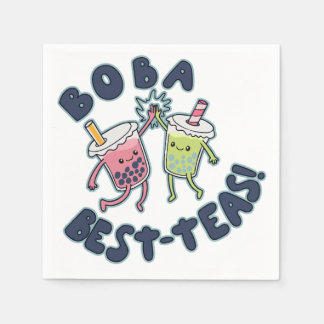 Boba Best-Teas! Serviette