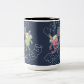 Boba Best-Teas! Zweifarbige Tasse (Mittel)