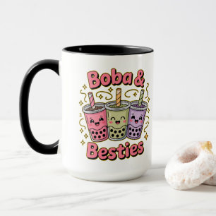 BOBA & Besties Vibes - Perfekt für Boba Tea Liebha Tasse