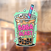 Boba Blast – Sip or Die!  Fensteraufkleber (Blatt 2)